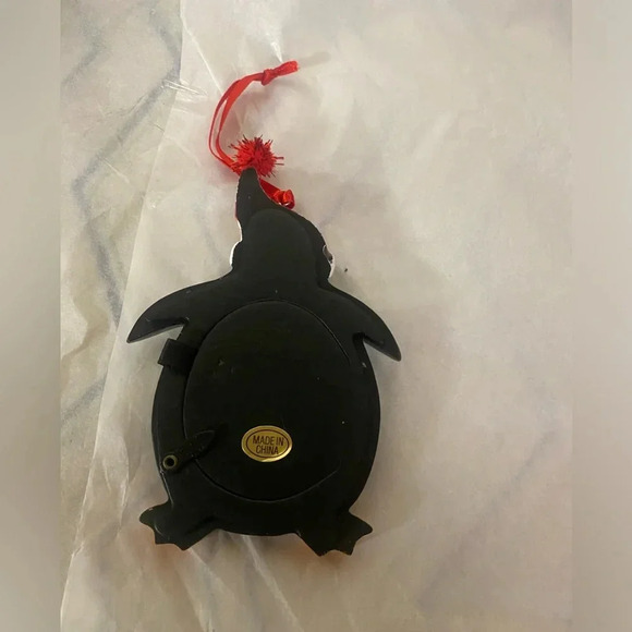 5/$20 St. Nicholas Square Christmas Winter Hat Penguin Picture Frame 4” Ornament - Picture 4 of 5
